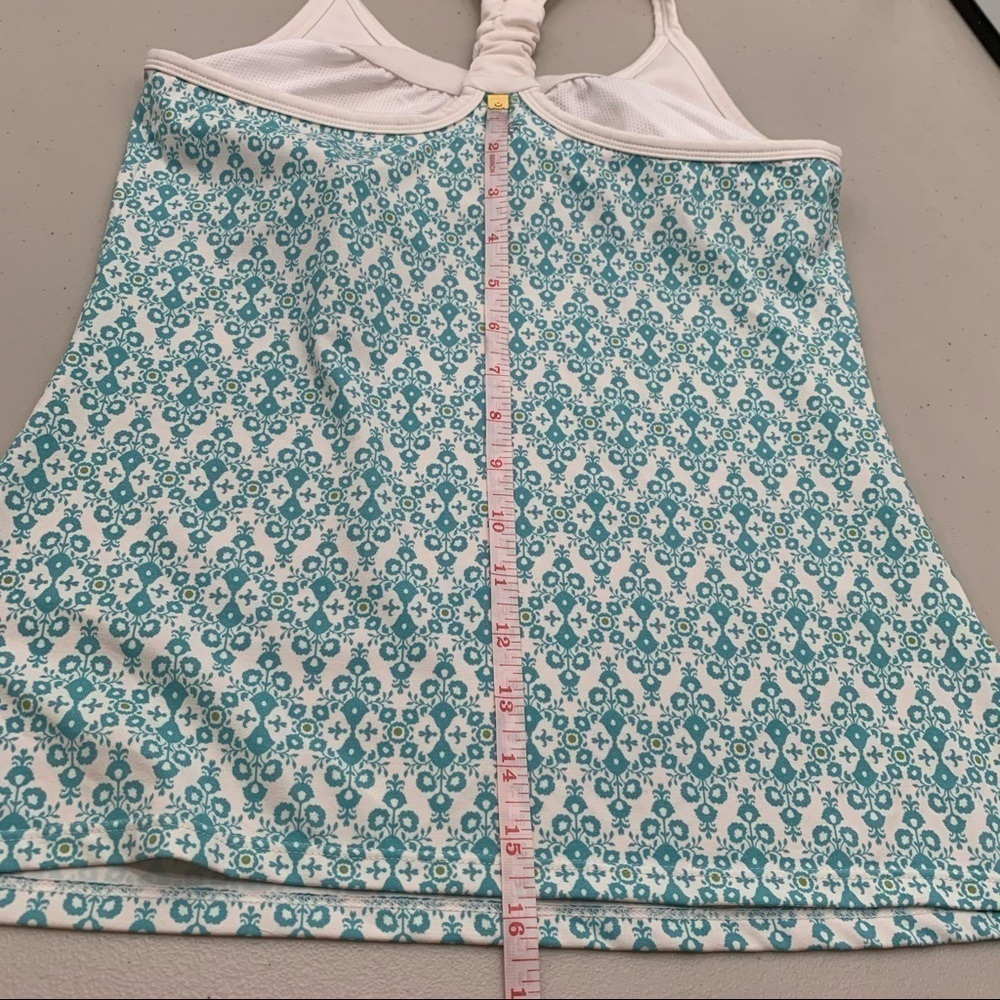 Athleta Patterned Workout Tank Top With Built In … - image 7